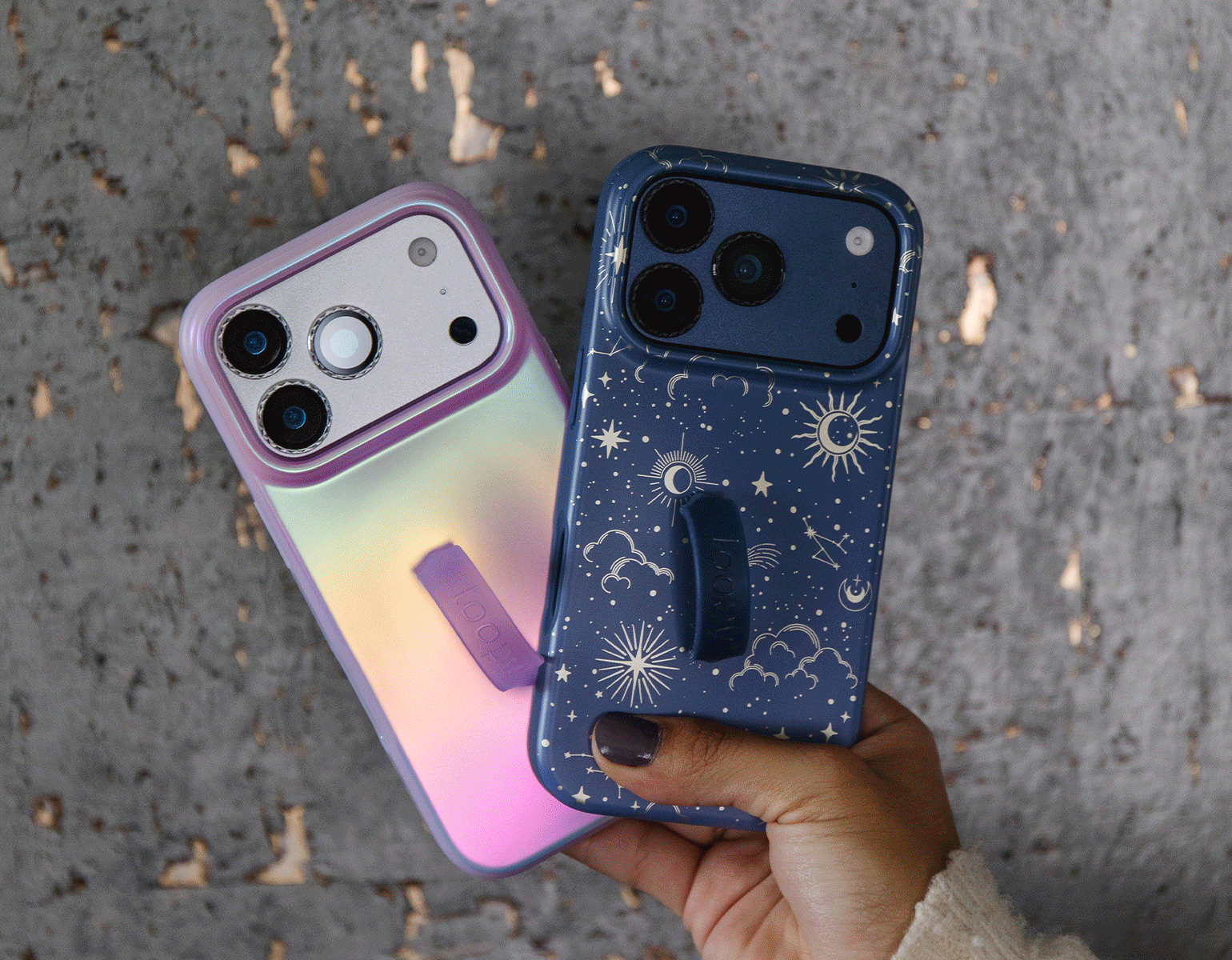 Night Sky and Lavender Pearl