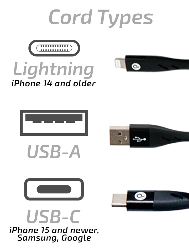 Loopy Charging Cables - Lightning to USB-A (1.1m / 3.6ft) - Image 2